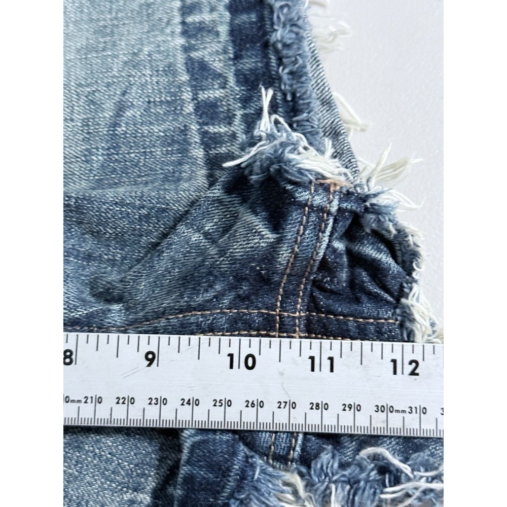 Free People Costello Vintage Frayed Hem‎ Cutoff Denim Shorts Womens 26 OB474619 - Picture 8 of 11